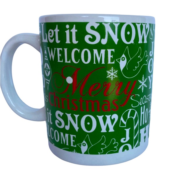 Michael’s Let It Snow Merry Christmas Holiday Mug - Picture 4 of 10